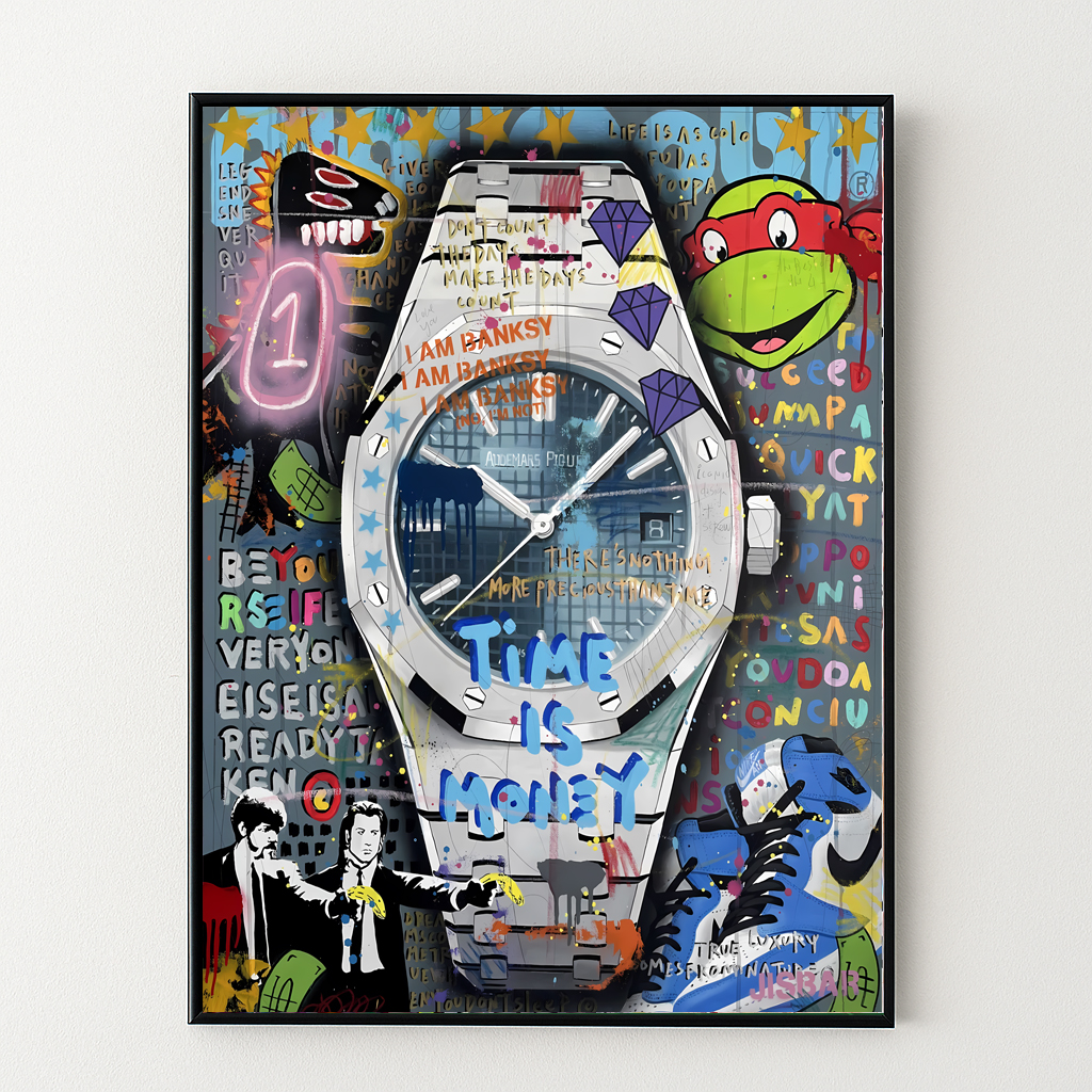 [Nhiều bức] Watch Pop Art Graffiti