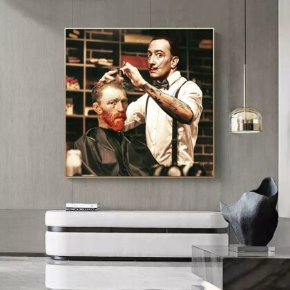 Van Gogh và Salvador Dali Barber