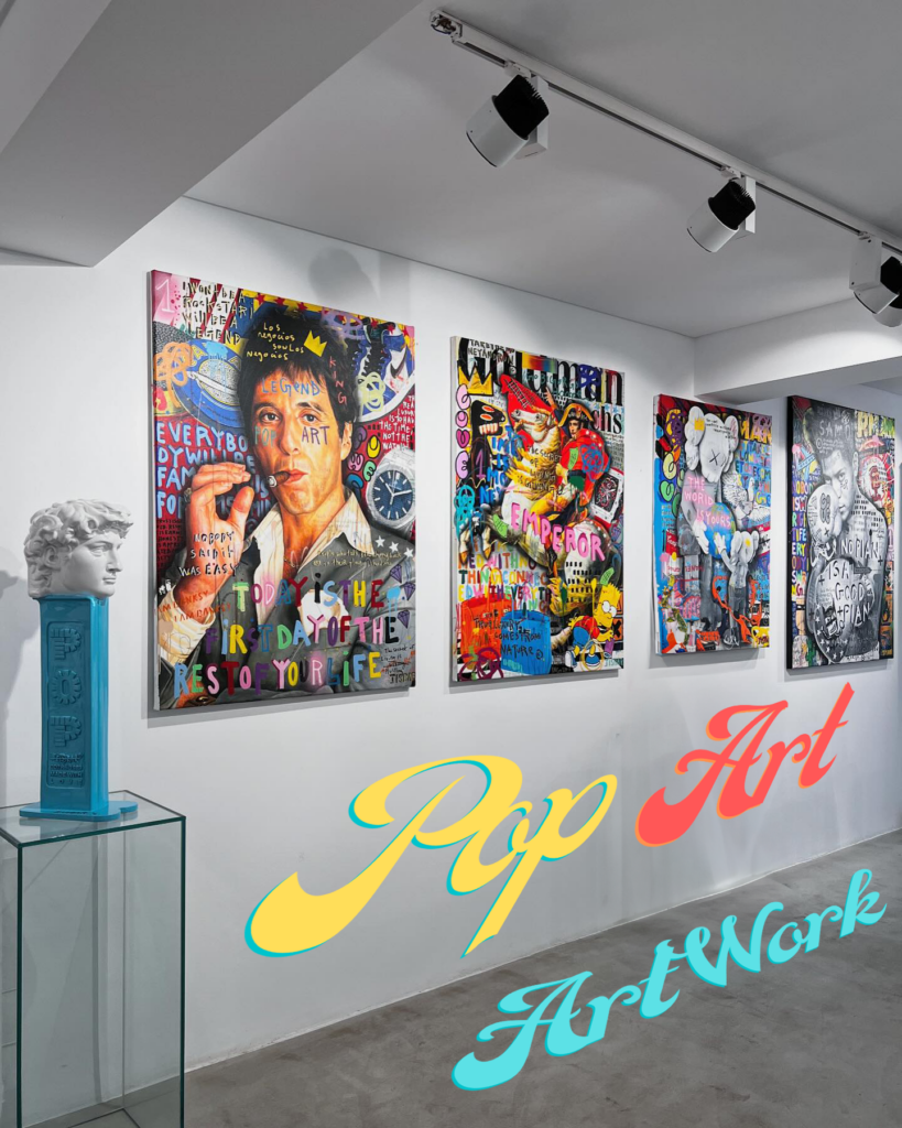 Pop Art Collection [Nhiều bức] - Khổ dọc