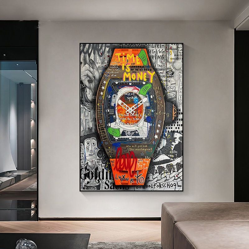 [Nhiều bức] Watch Pop Art Graffiti
