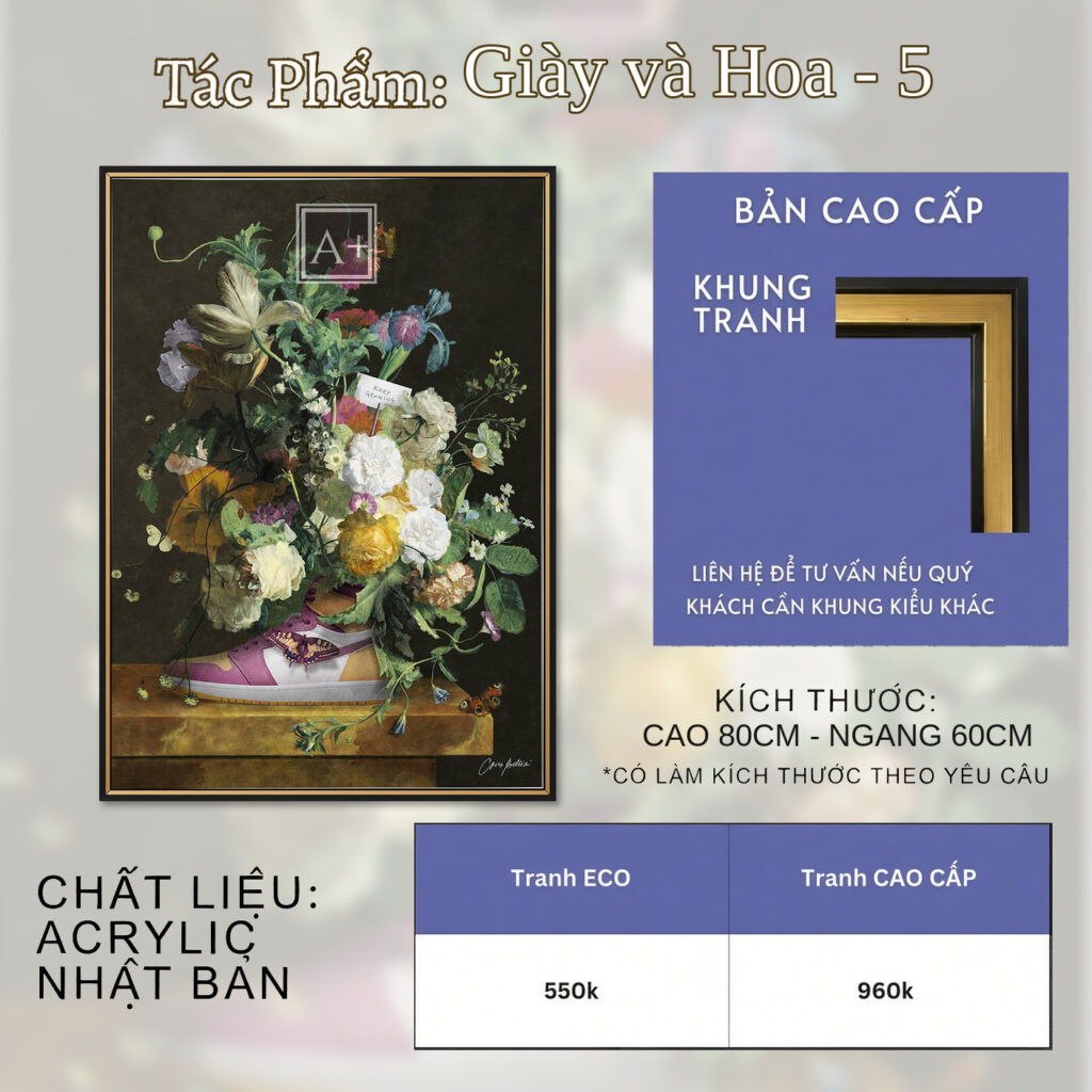 Giày và Hoa - 5