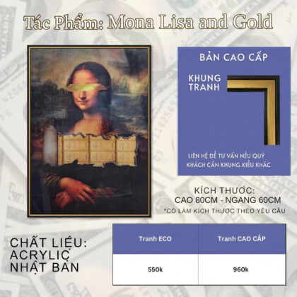 Mona Lisa and Gold