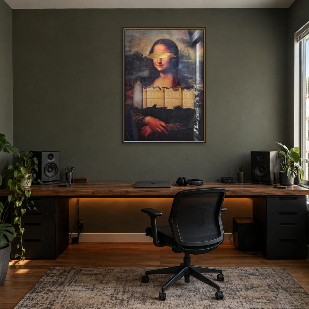 Mona Lisa and Gold