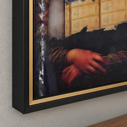 Mona Lisa and Gold