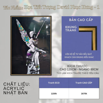 Họa Tiết Tượng David Phục Hưng - 1