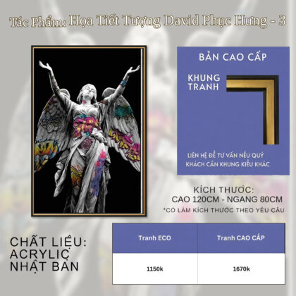 Họa Tiết Tượng David Phục Hưng - 3