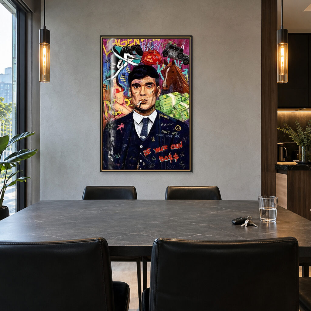 Gentleman Pop Art - Tommy Shelby