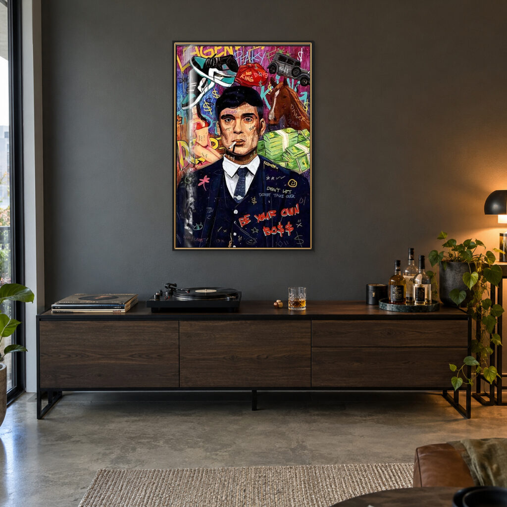 Gentleman Pop Art - Tommy Shelby