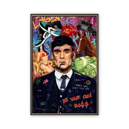 Gentleman Pop Art - Tommy Shelby