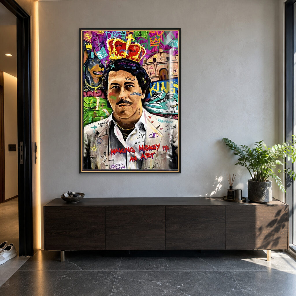 Gentleman Pop Art - PABLO ESCOBAR