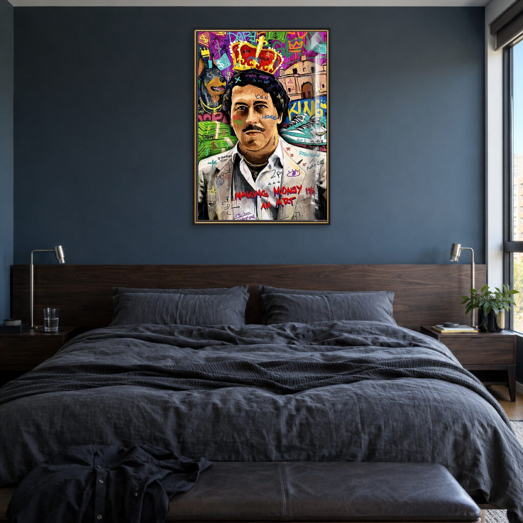 Gentleman Pop Art - PABLO ESCOBAR