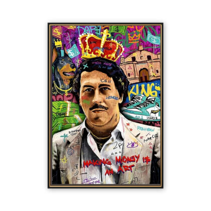 Gentleman Pop Art - PABLO ESCOBAR