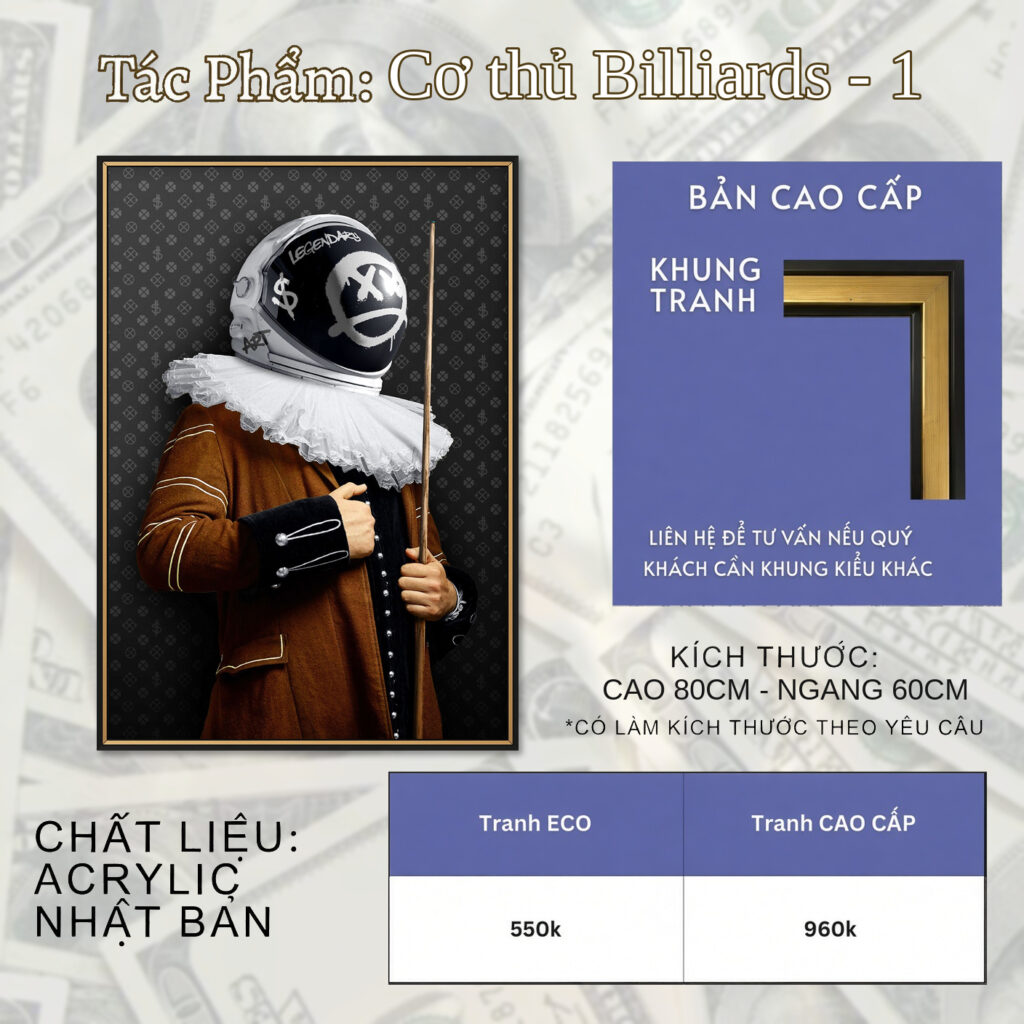 Cơ thủ Billiards - 1