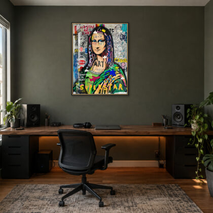 Mona Lisa Pop Art 1