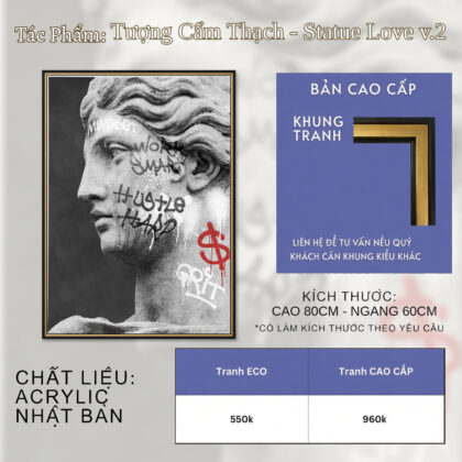 Tượng Cẩm Thạch - Statue Love v.2