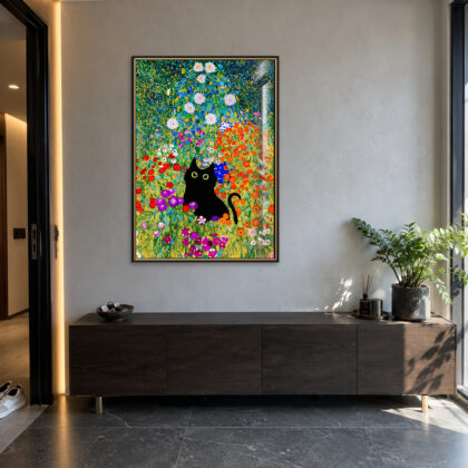 Khu vườn Klimt và Mèo Con