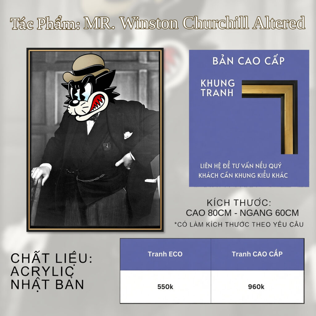 MR. Winston Churchill Altered