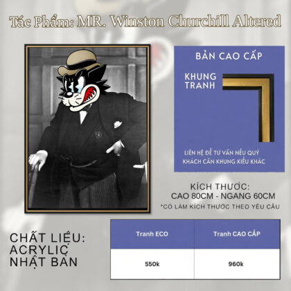 MR. Winston Churchill Altered