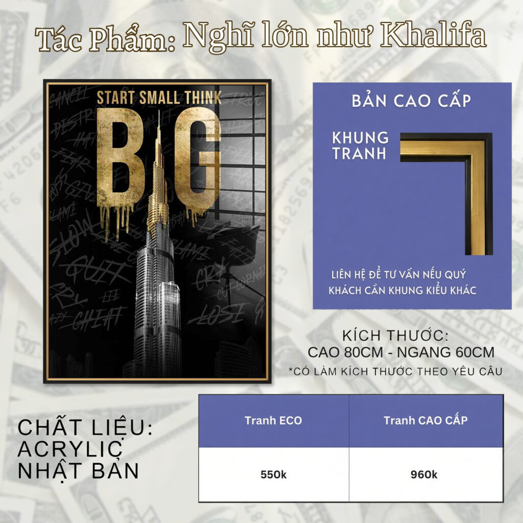 Nghĩ lớn như Khalifa