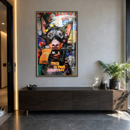 Luxury Dog Pop Art