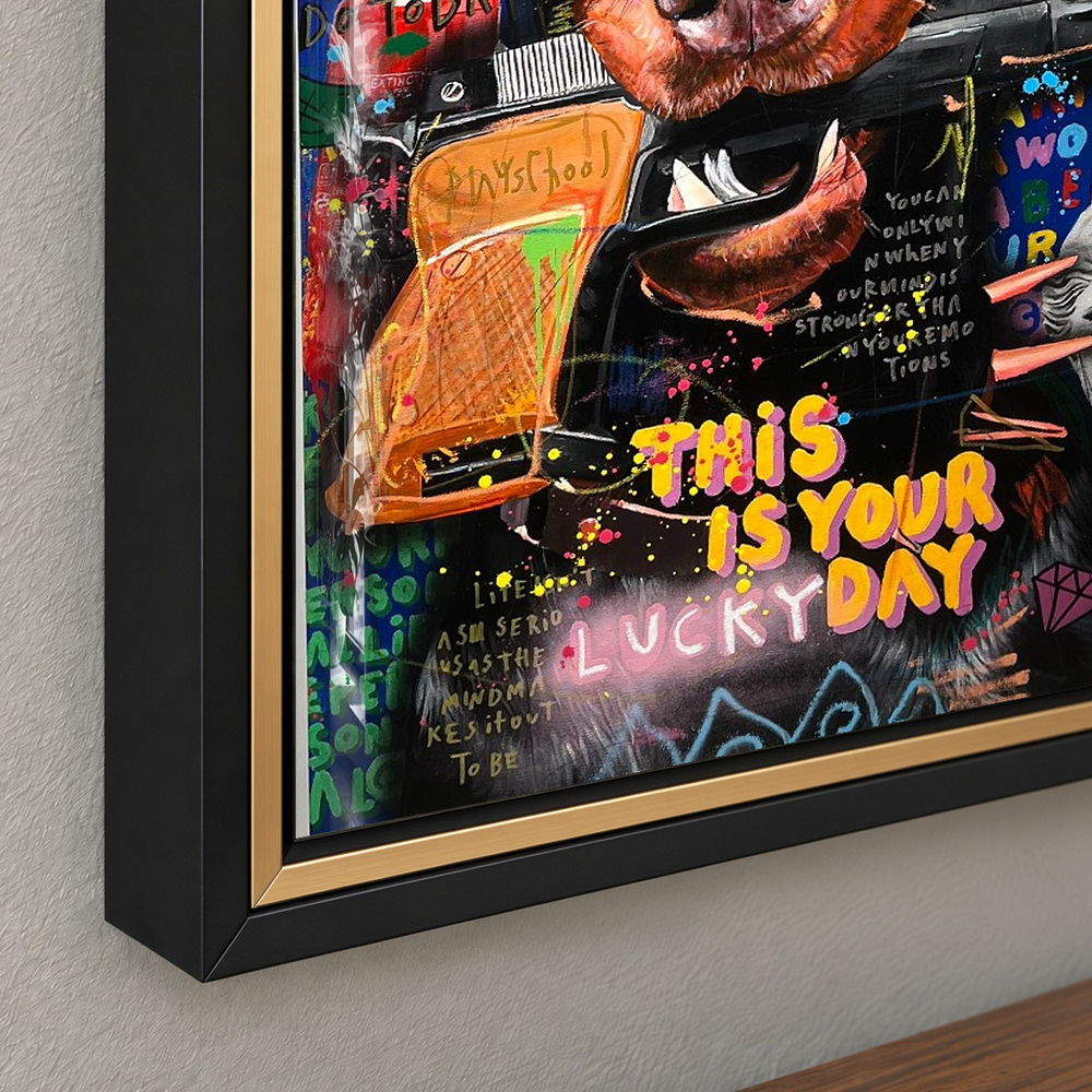 Luxury Dog Pop Art