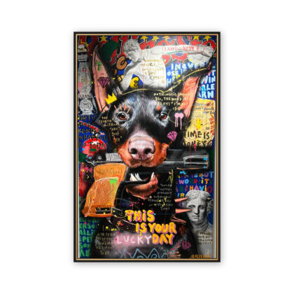 Luxury Dog Pop Art