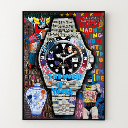 [Nhiều bức] Watch Pop Art Graffiti