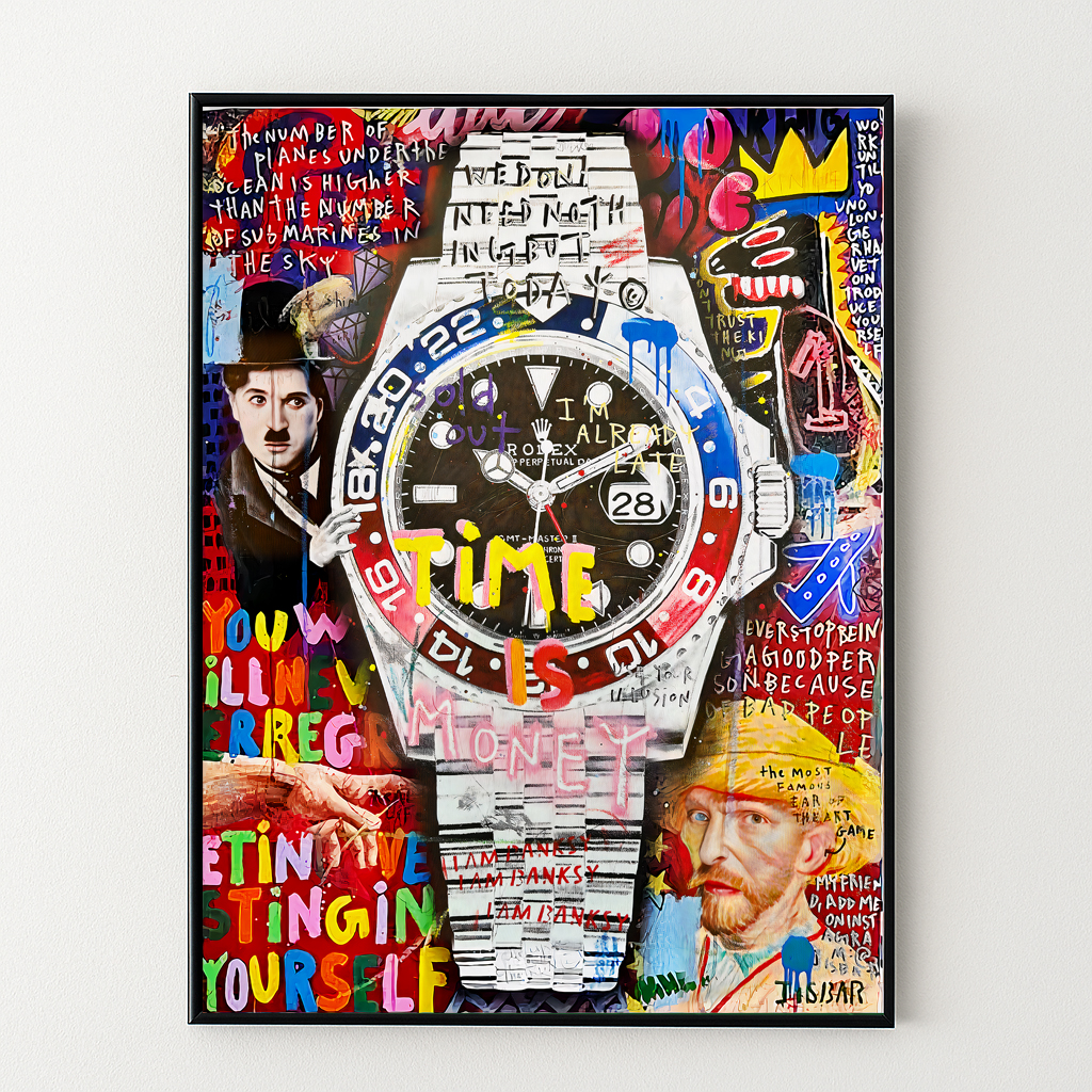 [Nhiều bức] Watch Pop Art Graffiti