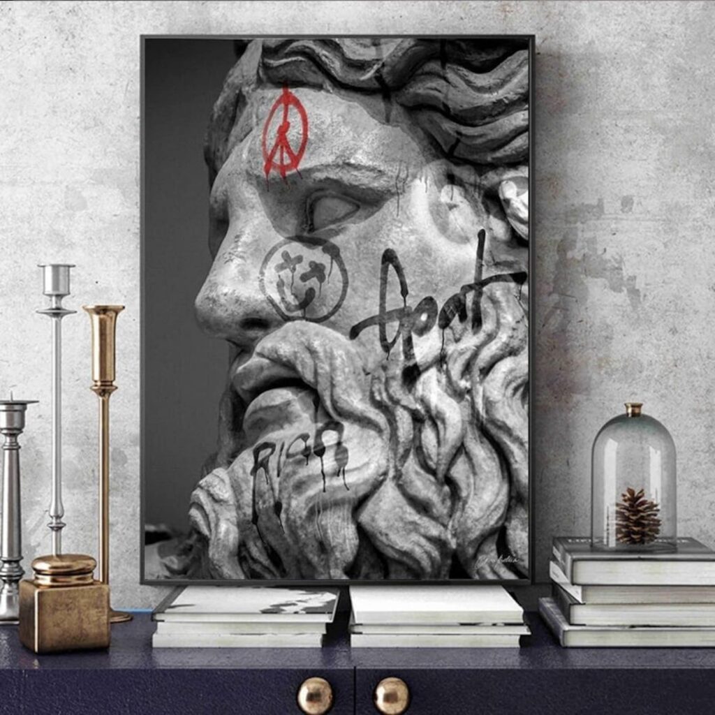 Tượng Cẩm Thạch - Zeus