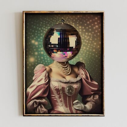 Disco Ball Head