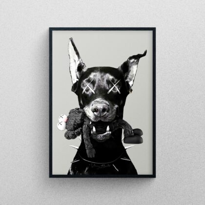 [3 Bức] Chó Doberman