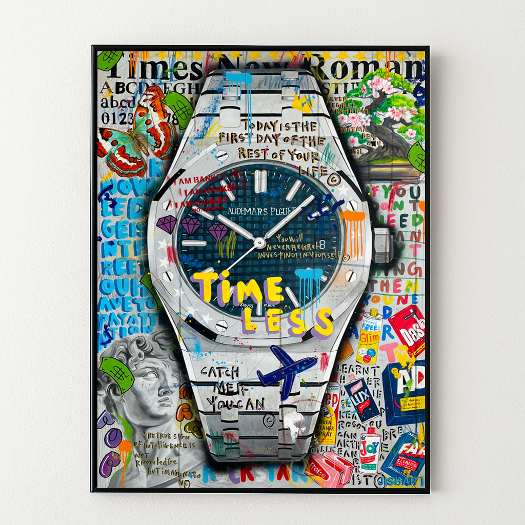 [Nhiều bức] Watch Pop Art Graffiti
