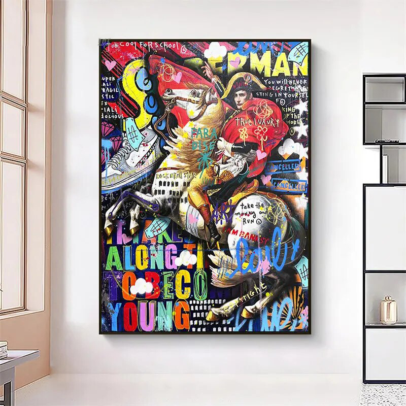 Combo Flash Sale – Napoleon Pop Art (2 tranh)