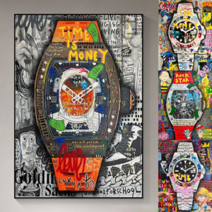 [Nhiều bức] Watch Pop Art Graffiti